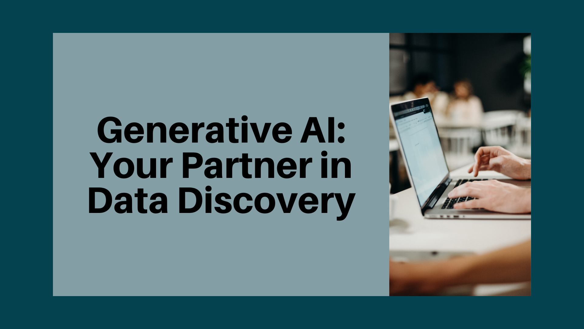 Generative AI Data Analytics Future