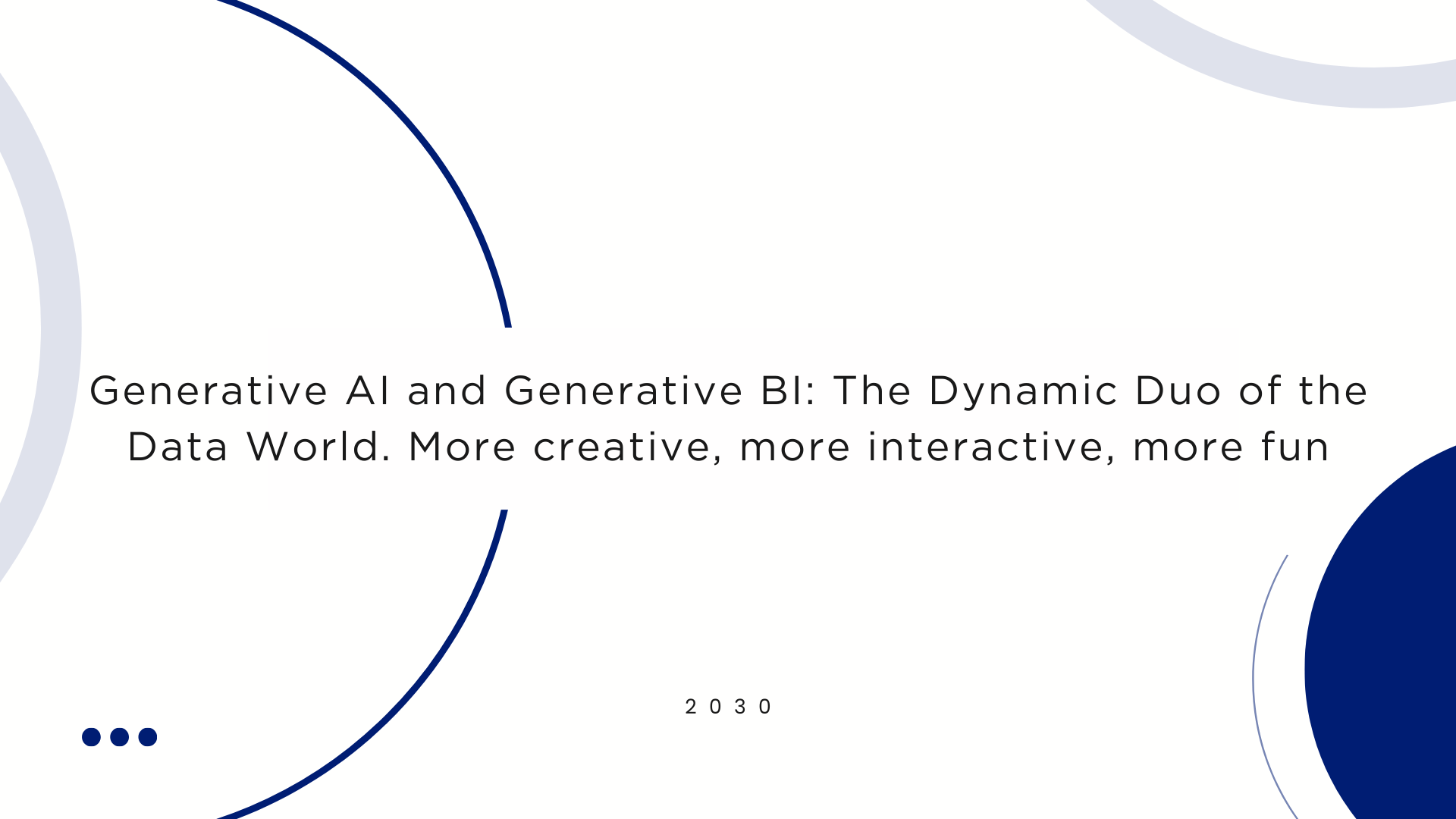 Generative BI